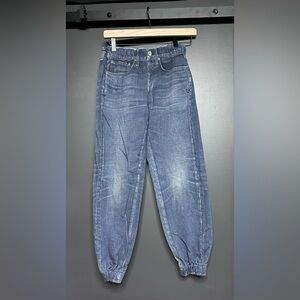 NWOT Rag & Bone Miramar Sweatpants Jogger Jeans Dark Wash Size XS